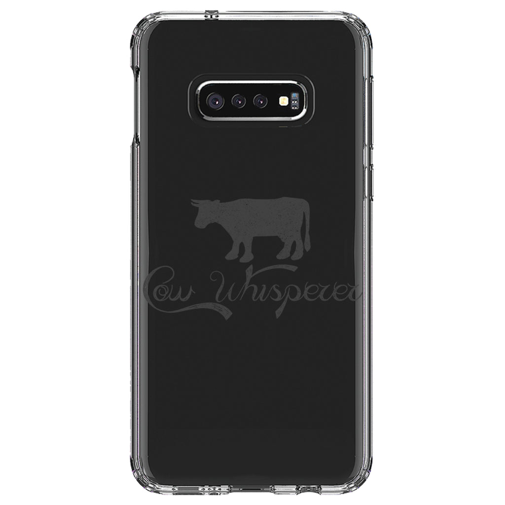 Cow Whisperer Clear Shockproof iPhone Case, view 18