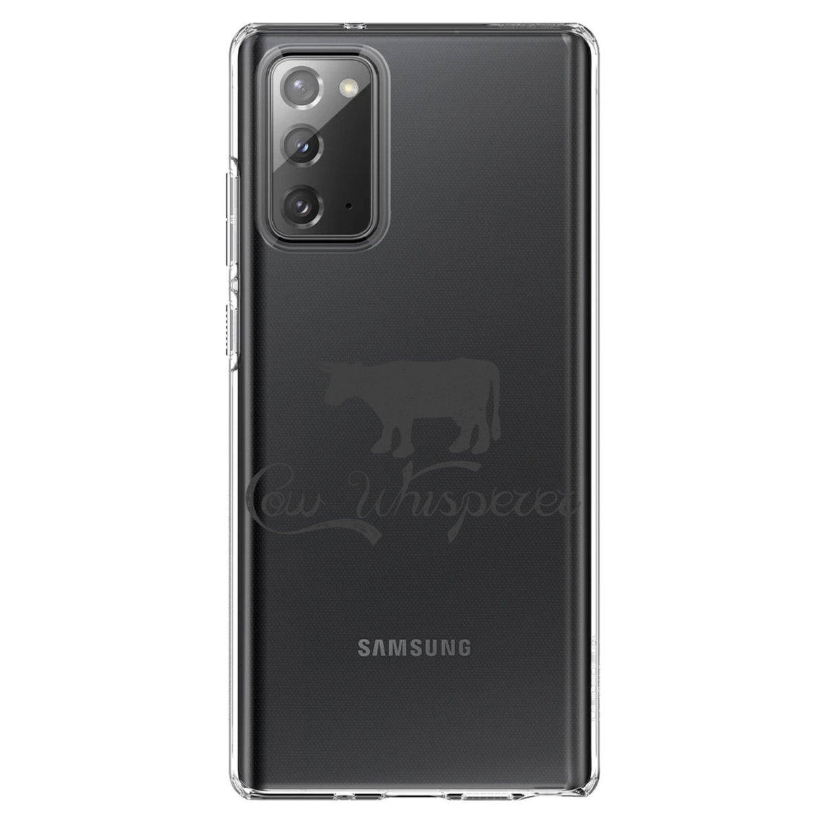 Cow Whisperer Clear Shockproof iPhone Case, view 7