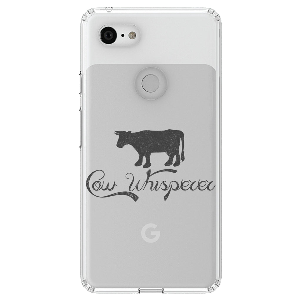 Cow Whisperer Clear Shockproof iPhone Case, view 22