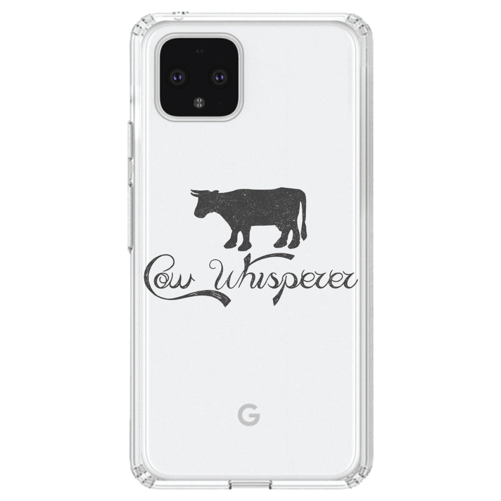 Cow Whisperer Clear Shockproof iPhone Case, view 24
