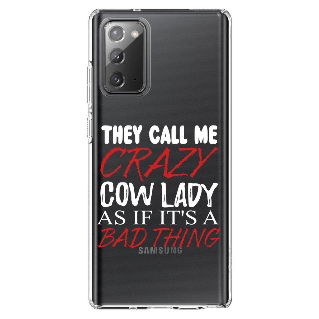 Crazy Cow Lady As If It's a Bad Thing Clear Shockproof iPhone Case, view 7