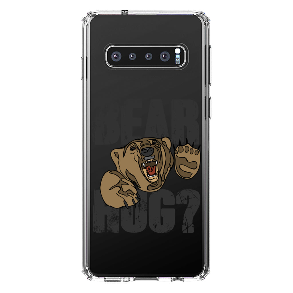Bear Hug? Clear Shockproof iPhone Case, view 16