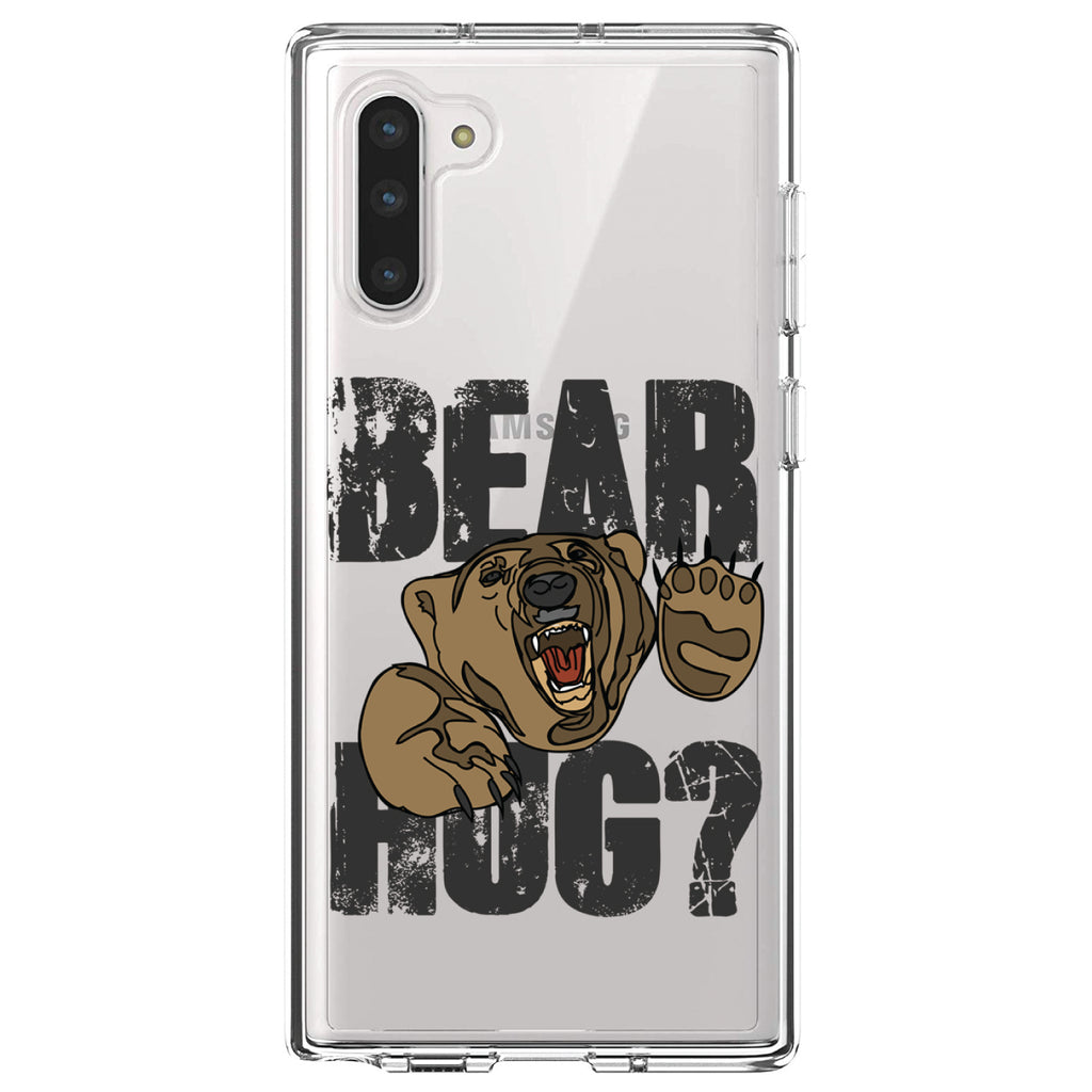 Bear Hug? Clear Shockproof iPhone Case, view 9