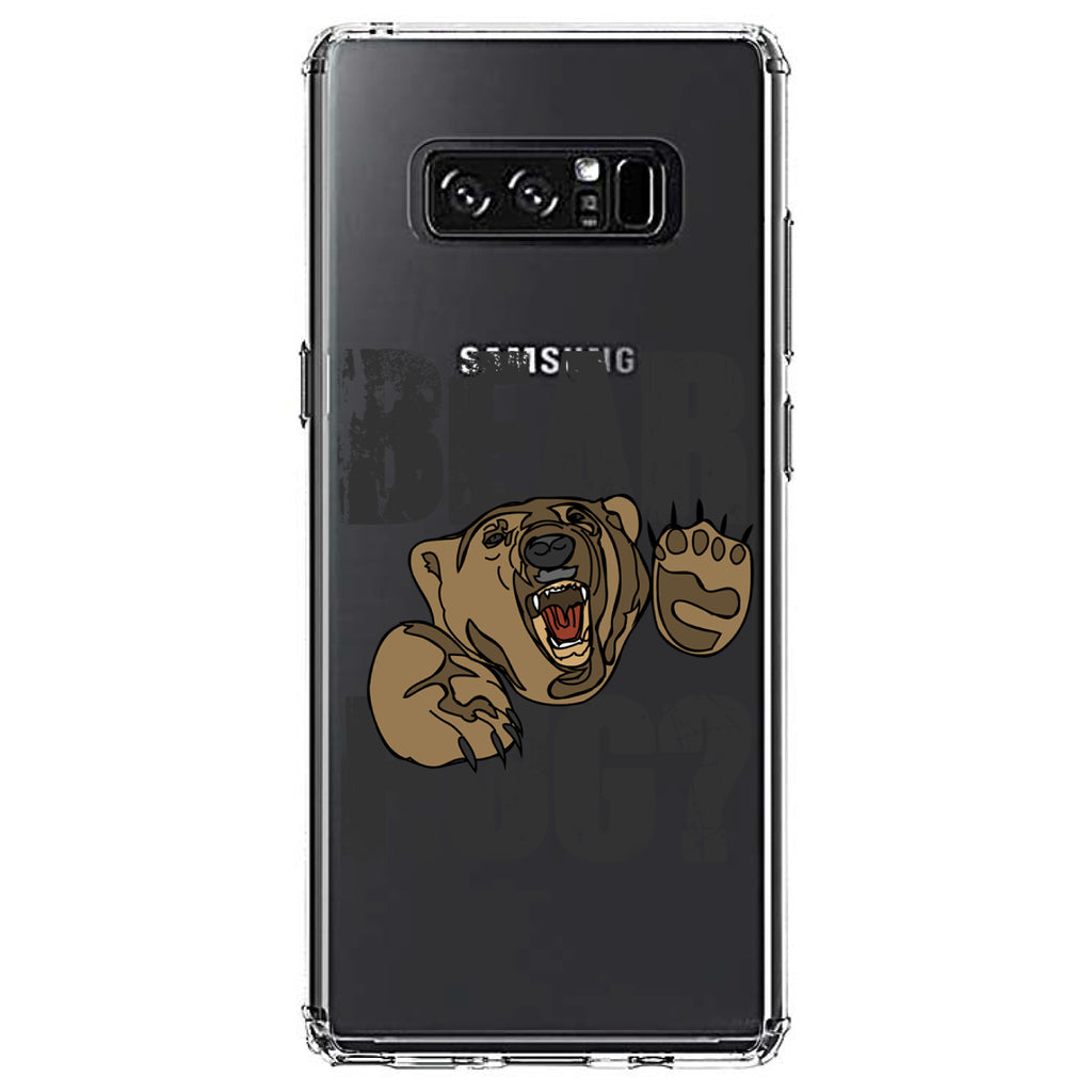 Bear Hug? Clear Shockproof iPhone Case, view 12