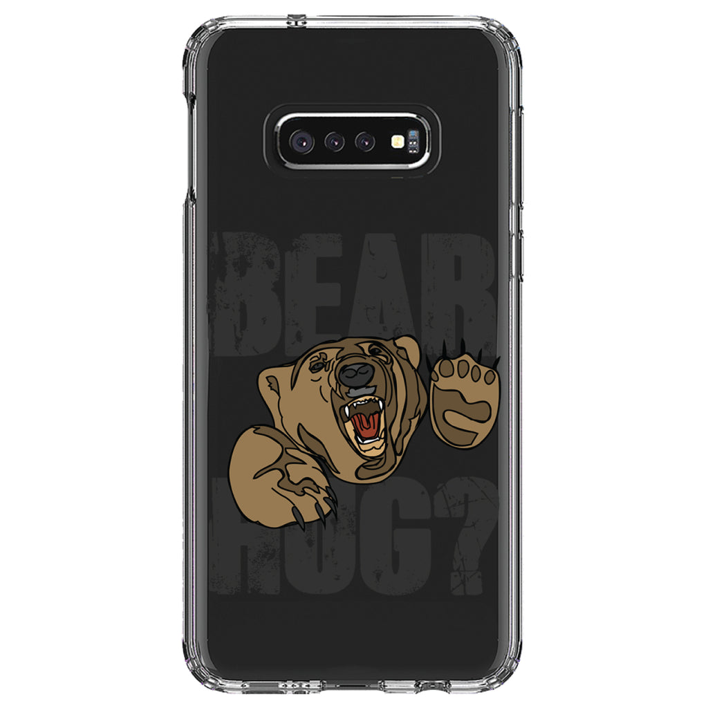 Bear Hug? Clear Shockproof iPhone Case, view 18