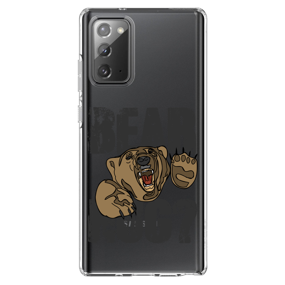 Bear Hug? Clear Shockproof iPhone Case, view 7