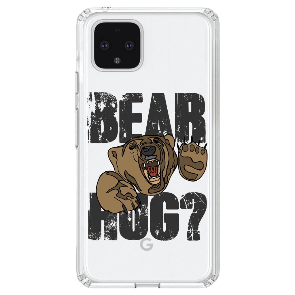 Bear Hug? Clear Shockproof iPhone Case, view 23