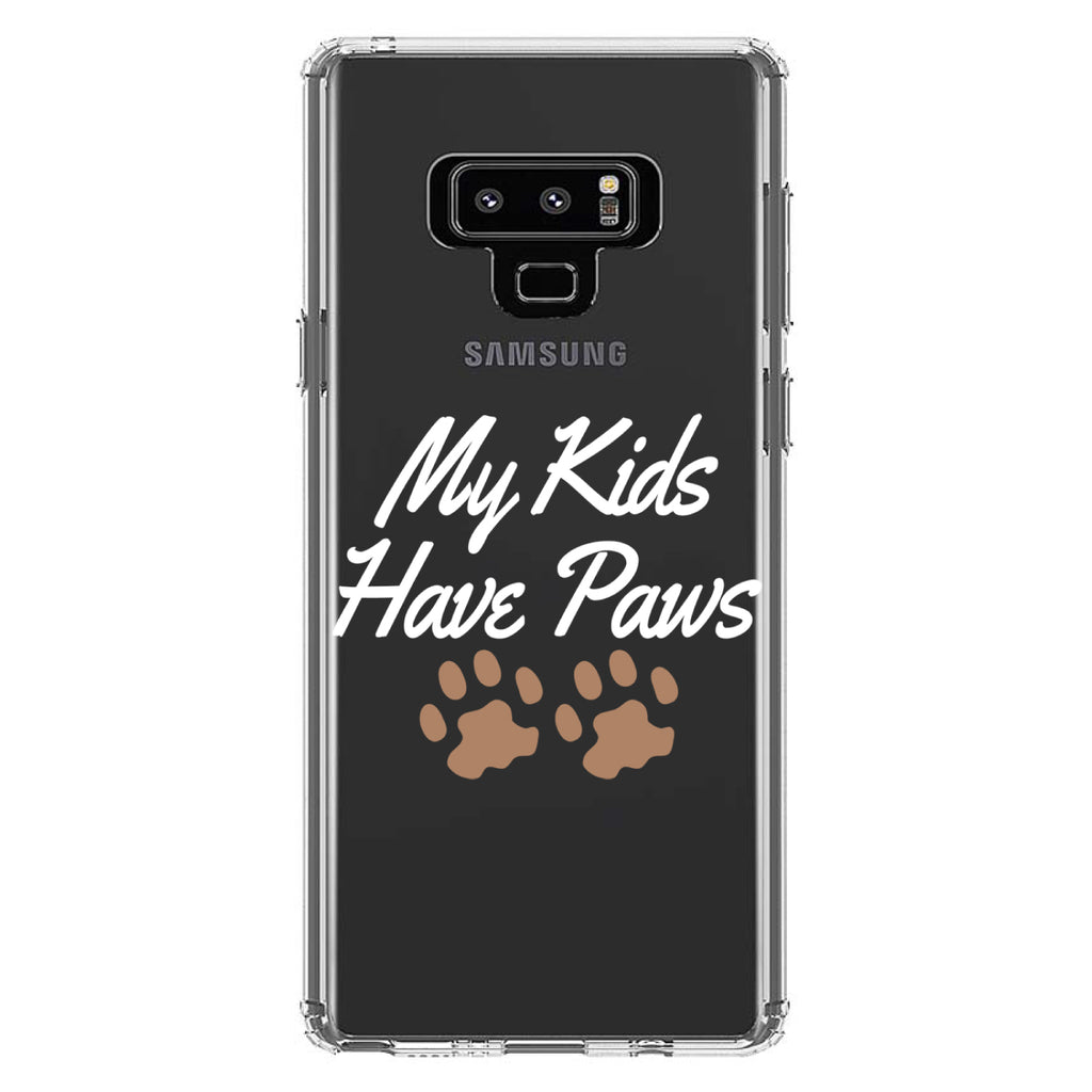 My Kids Have Paws Clear Shockproof iPhone Case, view 11