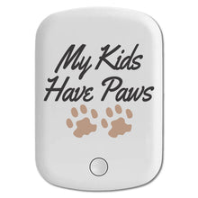 DistinctInk Magnetic Battery Pack, Wireless Portable Charger with USB-C Cable, Compatible with MagSafe iPhone 14 / 13 / 12 Series - My Kids Have Paws