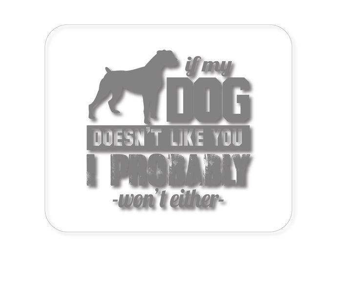 DistinctInk Custom Foam Rubber Mouse Pad - 1/4