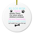 I've Got Happy Dogs Ceramic Ornament