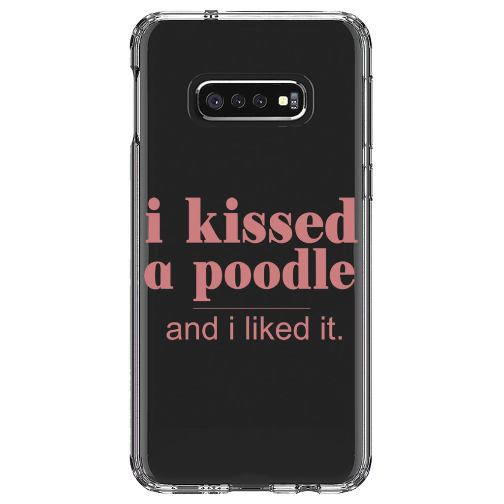 I Kissed a Poodle & I Liked It Clear Shockproof iPhone Case, view 18