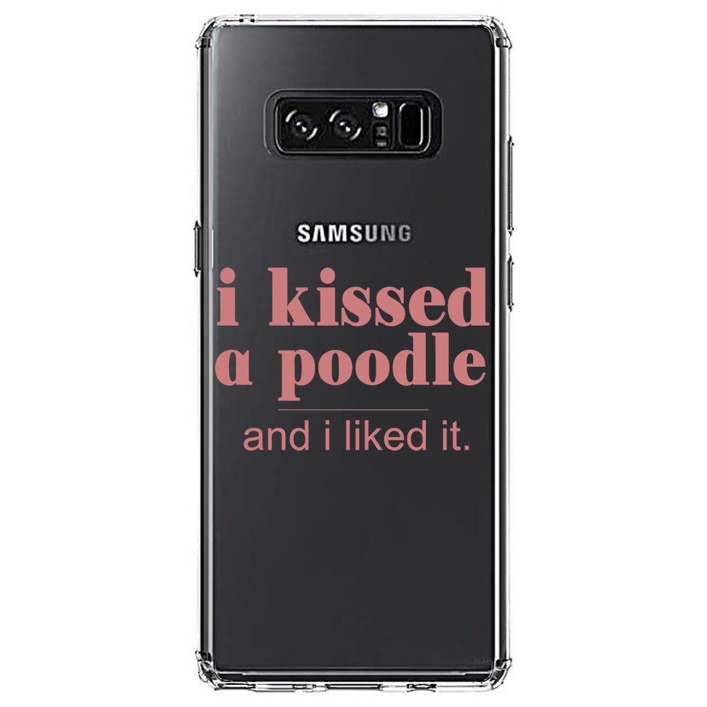 I Kissed a Poodle & I Liked It Clear Shockproof iPhone Case, view 12