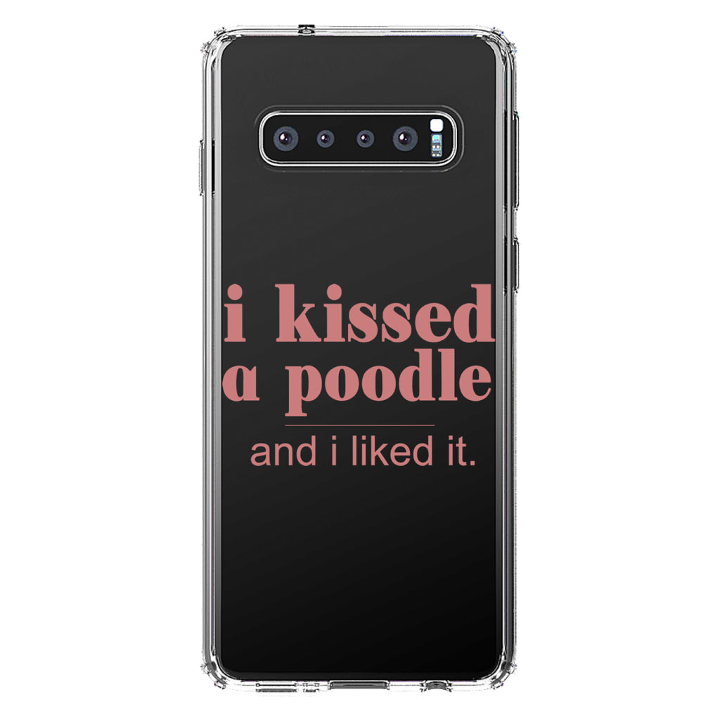 I Kissed a Poodle & I Liked It Clear Shockproof iPhone Case, view 16