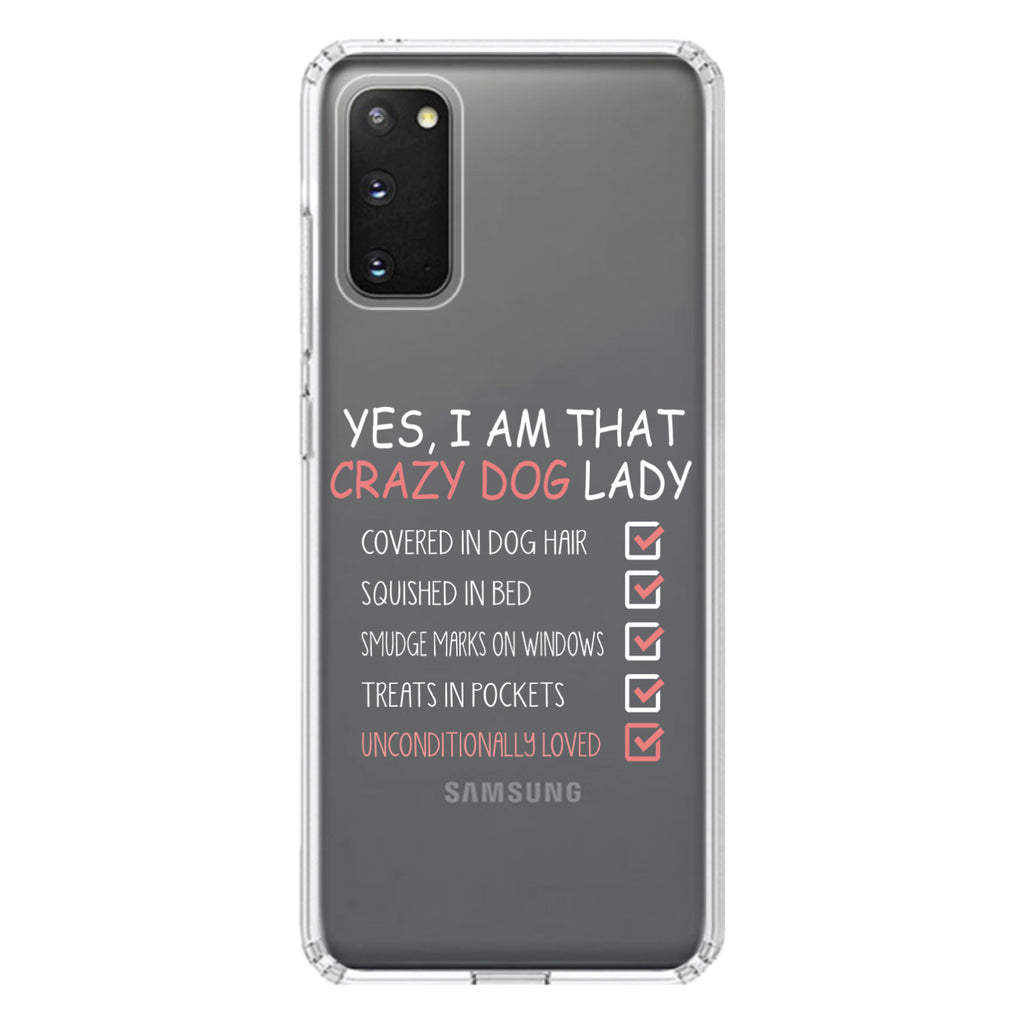 Yes, I Am That Crazy Dog Lady Clear Shockproof iPhone Case, view 15