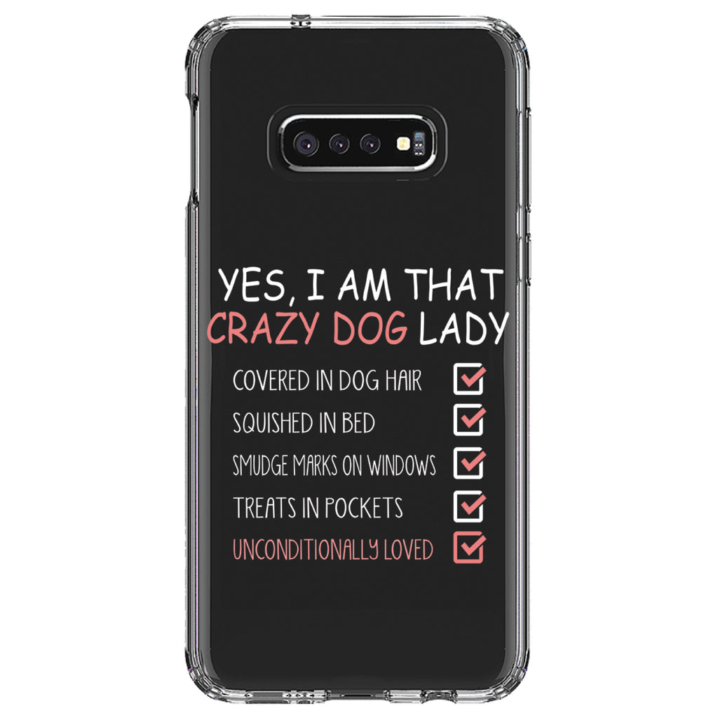 Yes, I Am That Crazy Dog Lady Clear Shockproof iPhone Case, view 18
