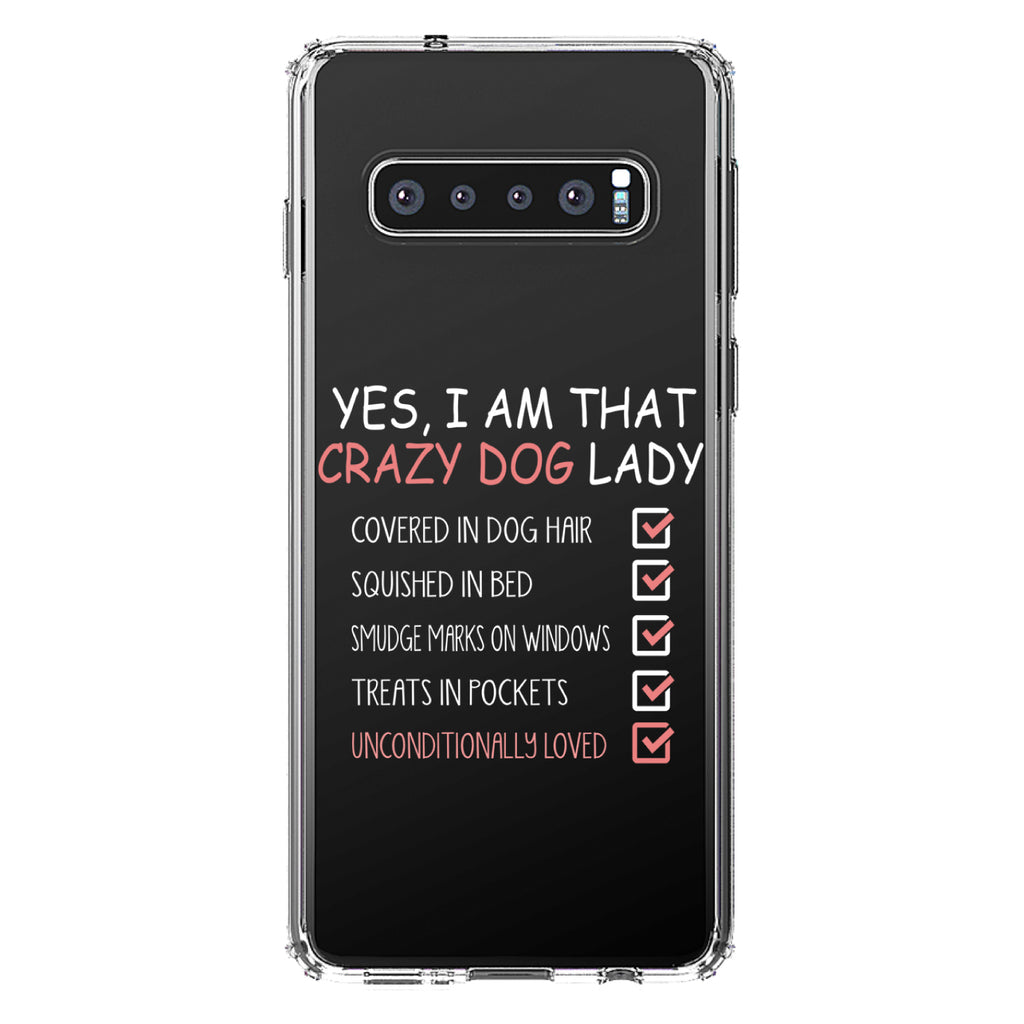 Yes, I Am That Crazy Dog Lady Clear Shockproof iPhone Case, view 17