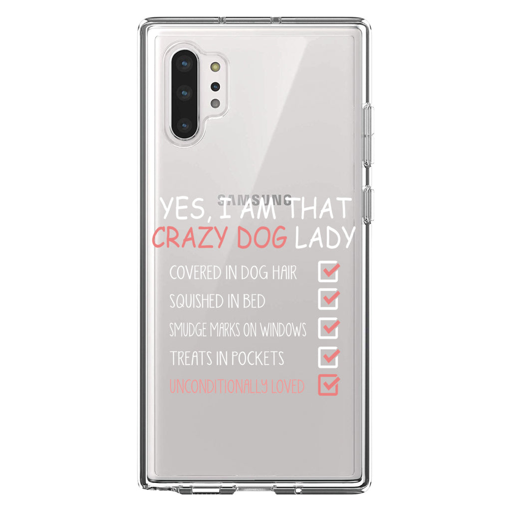 Yes, I Am That Crazy Dog Lady Clear Shockproof iPhone Case, view 10