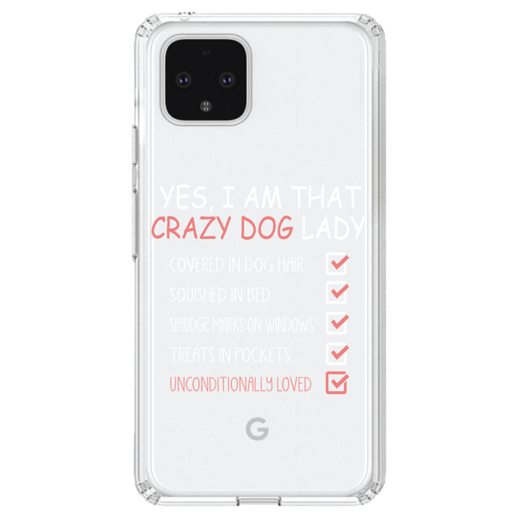 Yes, I Am That Crazy Dog Lady Clear Shockproof iPhone Case, view 24