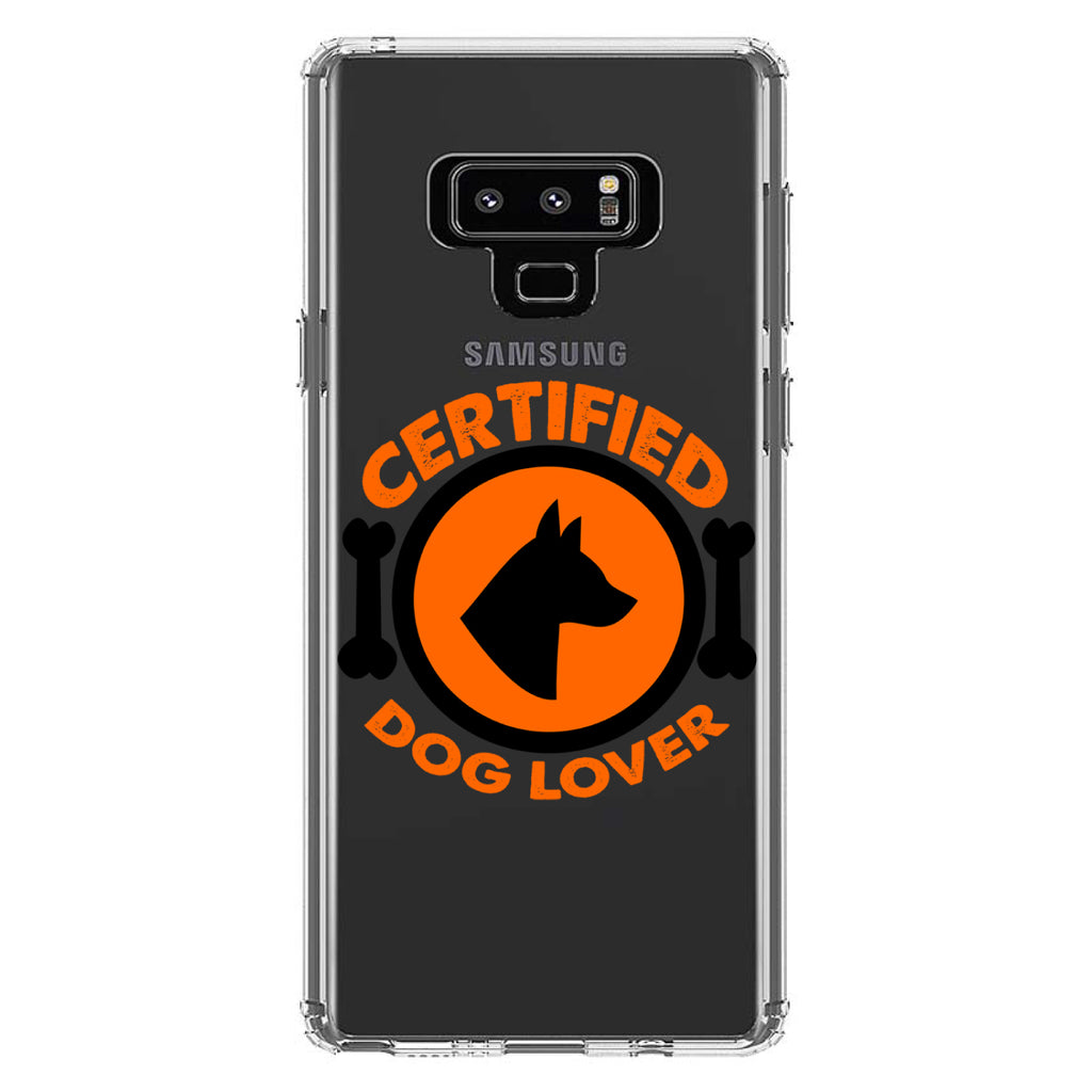 Certified Dog Lover Clear Shockproof iPhone Case, view 11