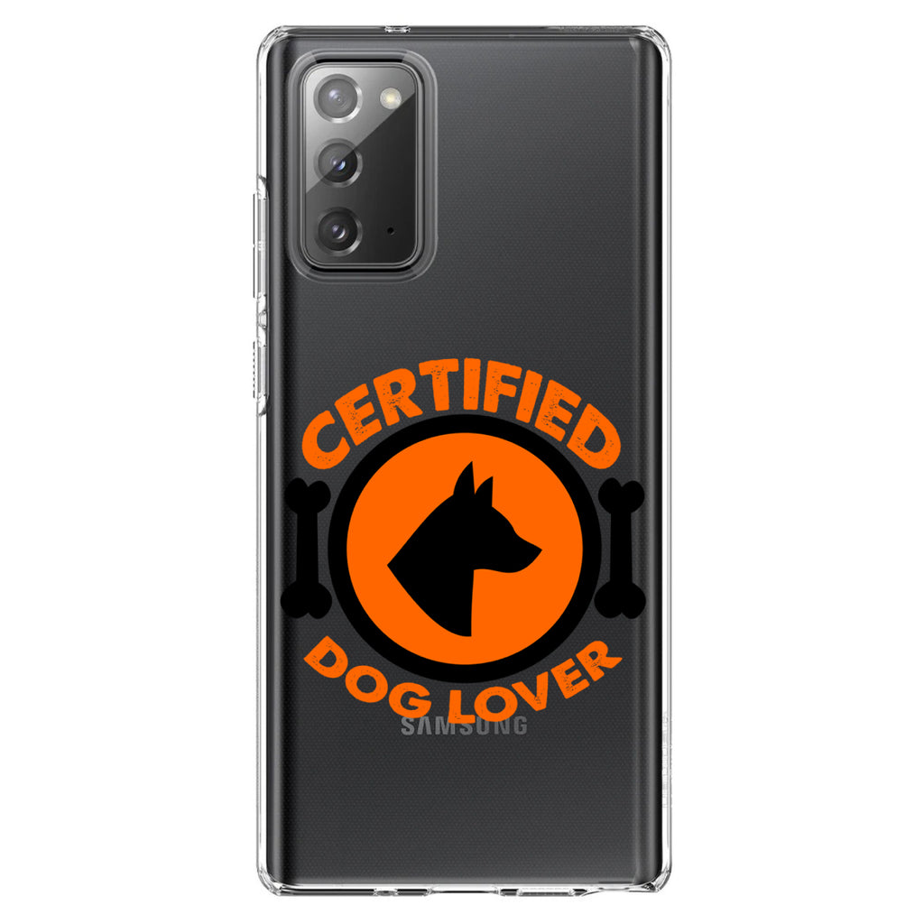 Certified Dog Lover Clear Shockproof iPhone Case, view 7