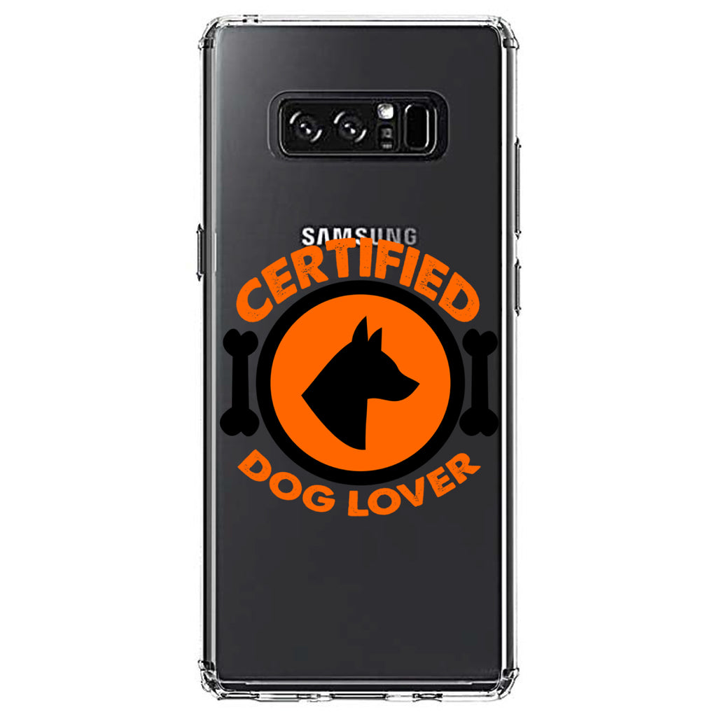 Certified Dog Lover Clear Shockproof iPhone Case, view 12