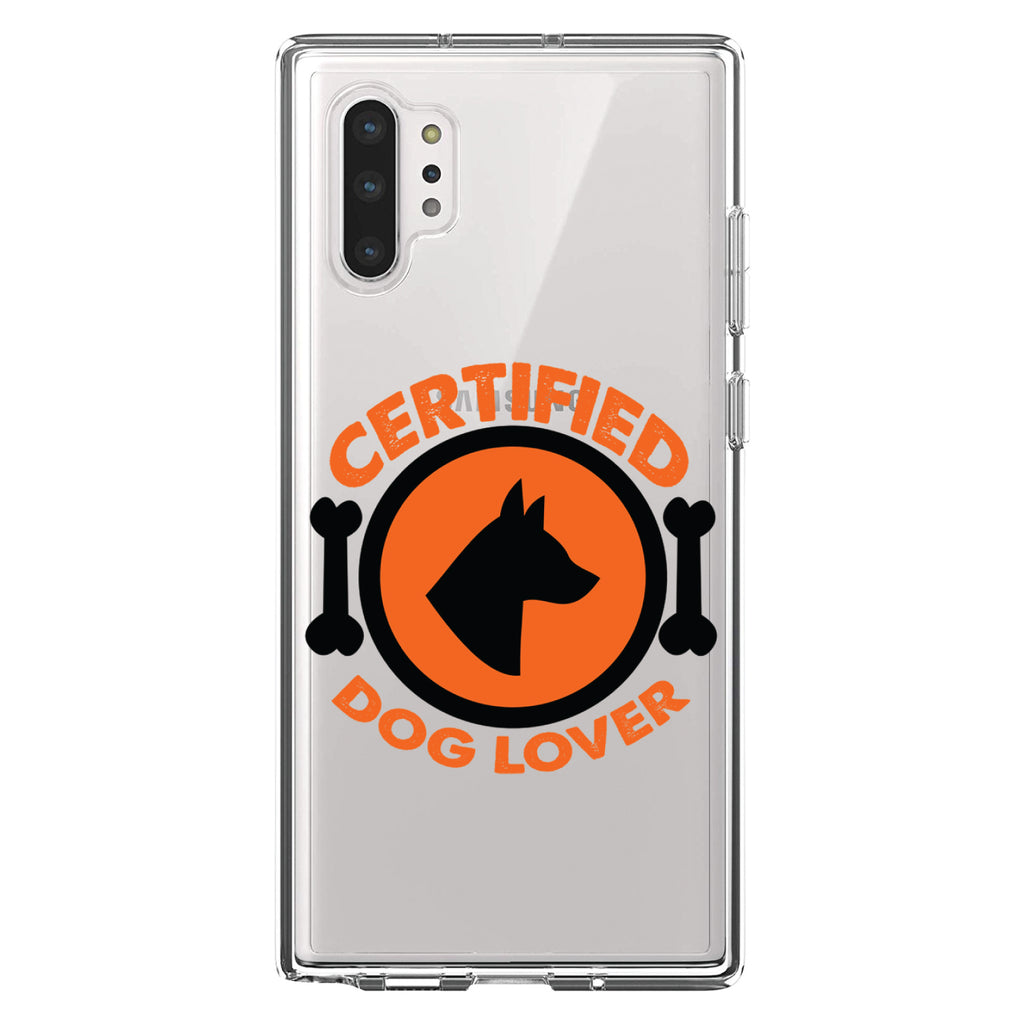 Certified Dog Lover Clear Shockproof iPhone Case, view 10