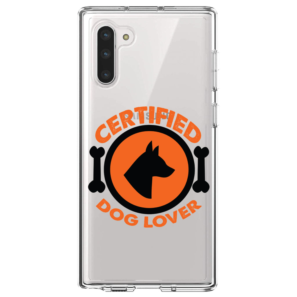 Certified Dog Lover Clear Shockproof iPhone Case, view 9