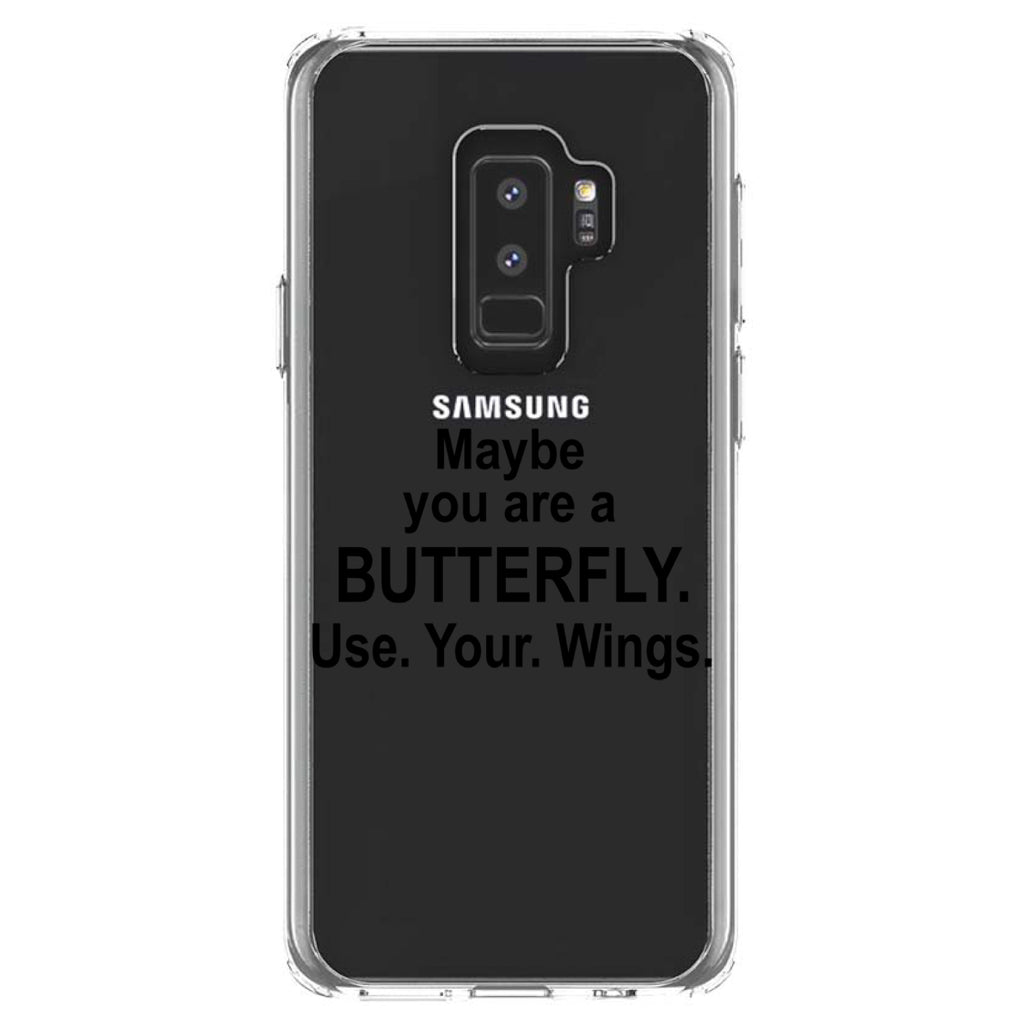 Maybe You Are a Butterfly Clear Shockproof iPhone Case, view 20