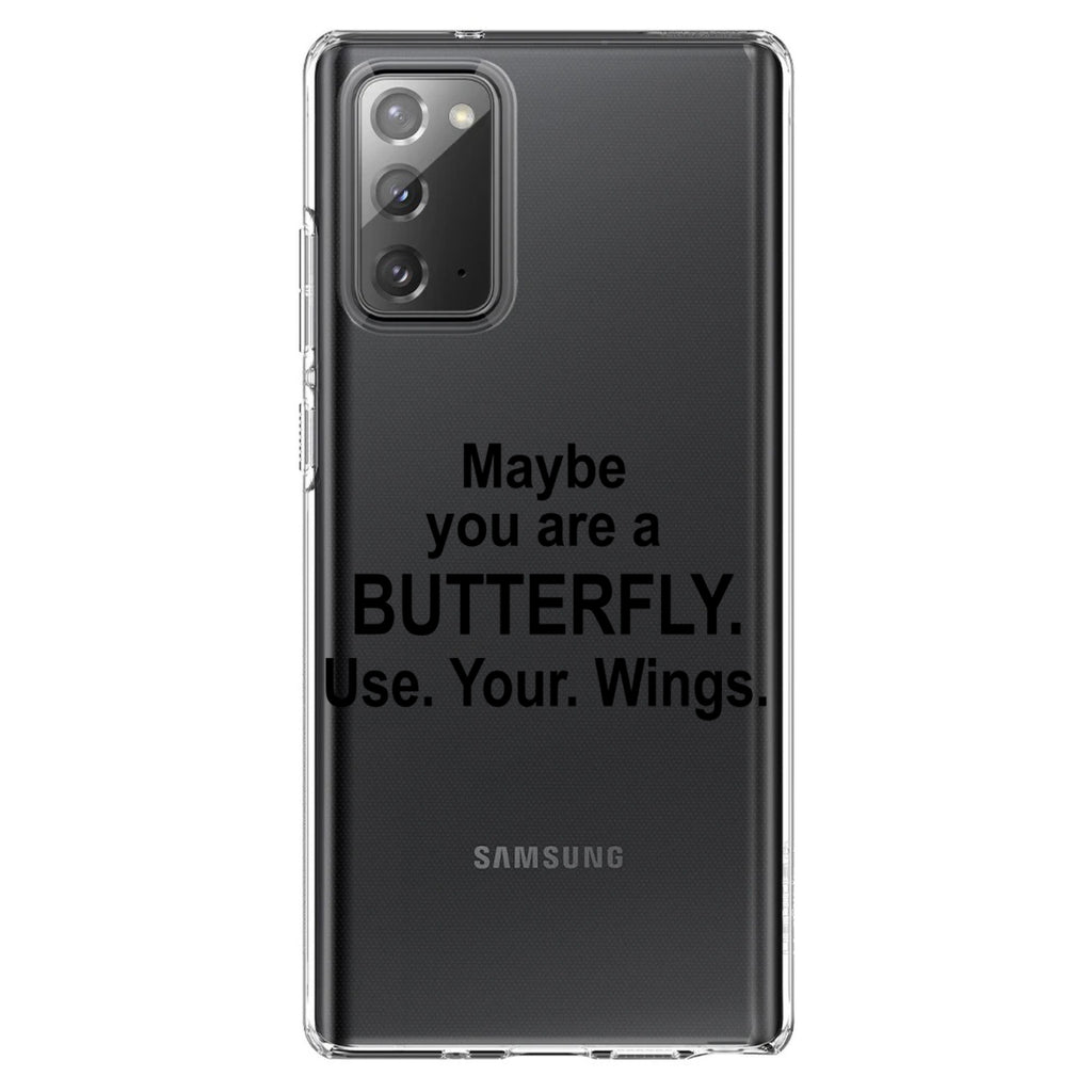 Maybe You Are a Butterfly Clear Shockproof iPhone Case, view 8