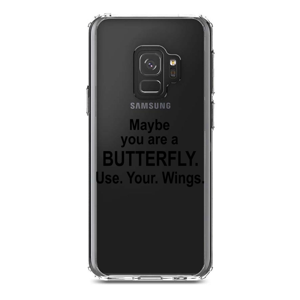 Maybe You Are a Butterfly Clear Shockproof iPhone Case, view 19