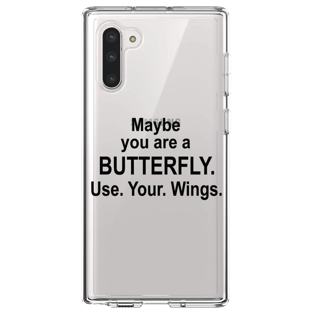 Maybe You Are a Butterfly Clear Shockproof iPhone Case, view 9