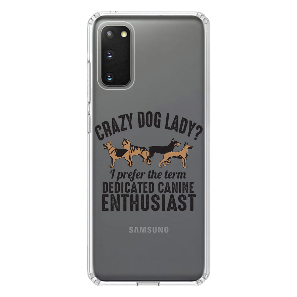 Crazy Dog Lady? Canine Enthusiast Clear Shockproof iPhone Case, view 15