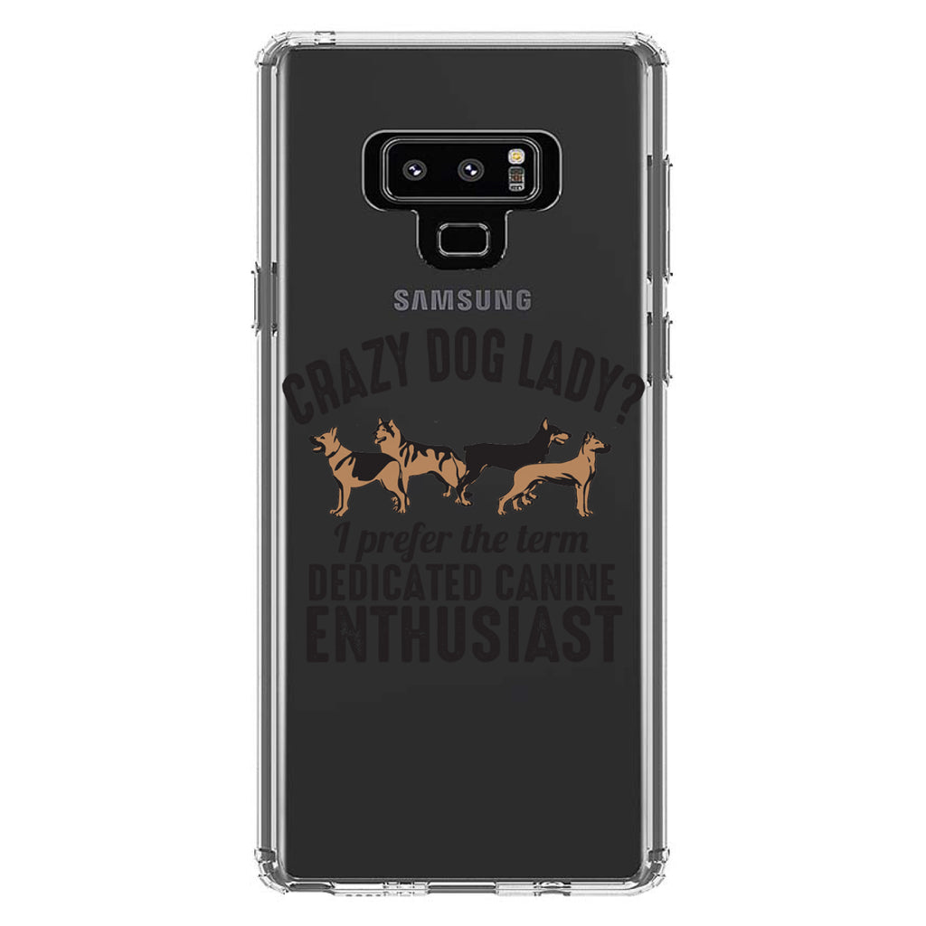 Crazy Dog Lady? Canine Enthusiast Clear Shockproof iPhone Case, view 11