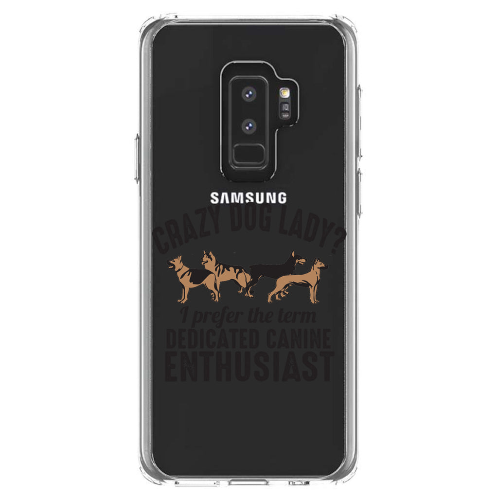 Crazy Dog Lady? Canine Enthusiast Clear Shockproof iPhone Case, view 20
