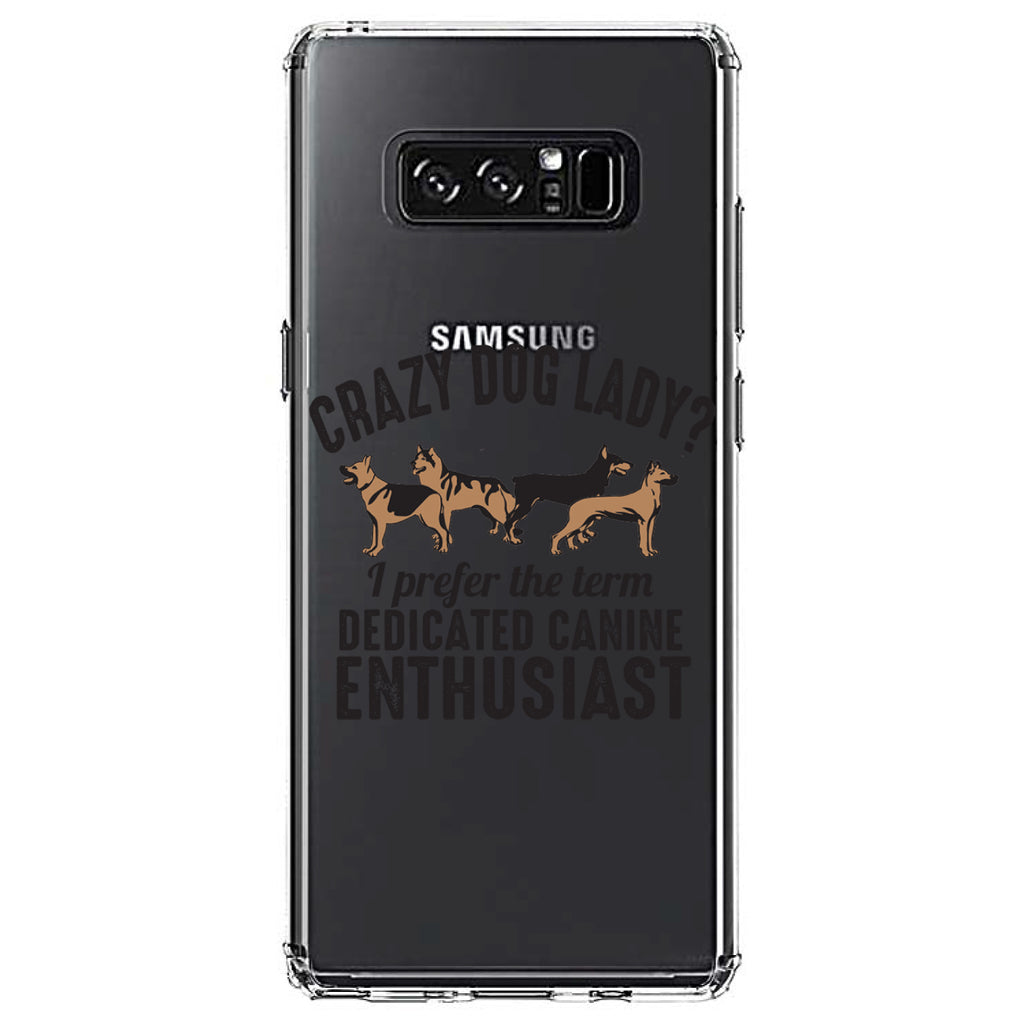 Crazy Dog Lady? Canine Enthusiast Clear Shockproof iPhone Case, view 12