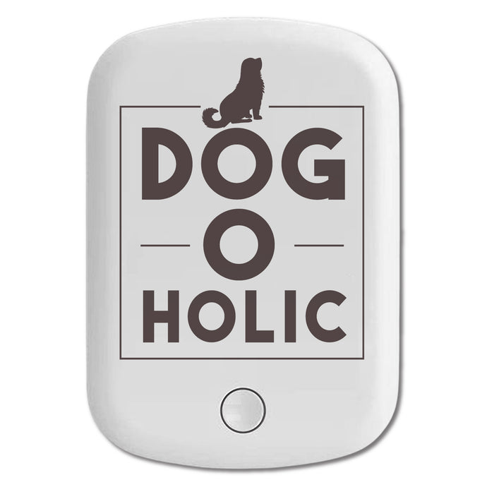 DistinctInk Magnetic Battery Pack, Wireless Portable Charger with USB-C Cable, Compatible with MagSafe iPhone 14 / 13 / 12 Series - Dog O Holic - Dogoholic