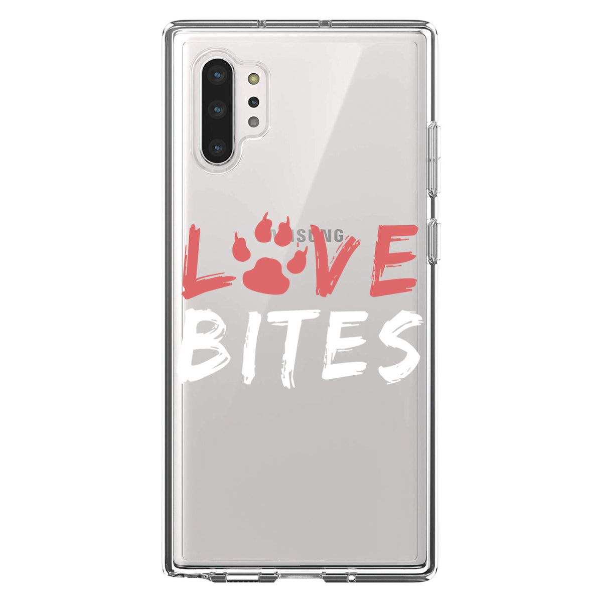 Love Bits, Dog Paw Clear Shockproof iPhone Case, view 10