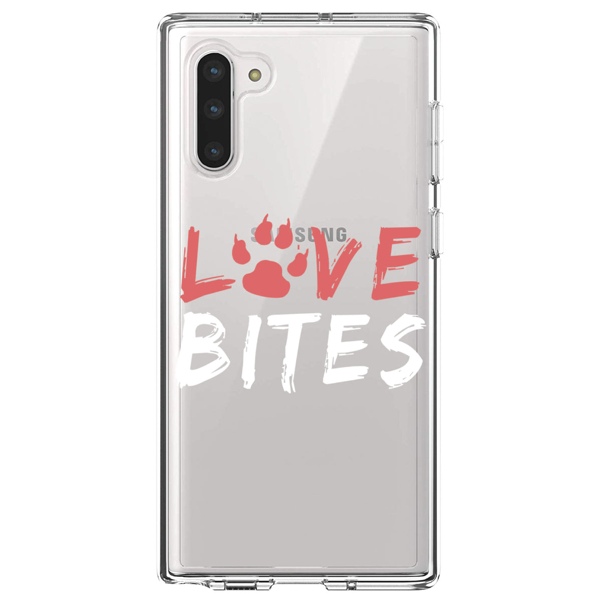 Love Bits, Dog Paw Clear Shockproof iPhone Case, view 9