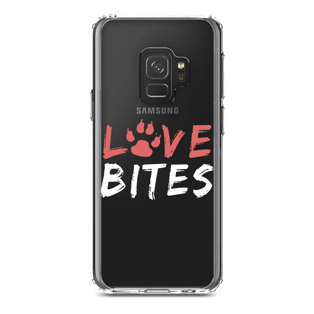Love Bits, Dog Paw Clear Shockproof iPhone Case, view 19