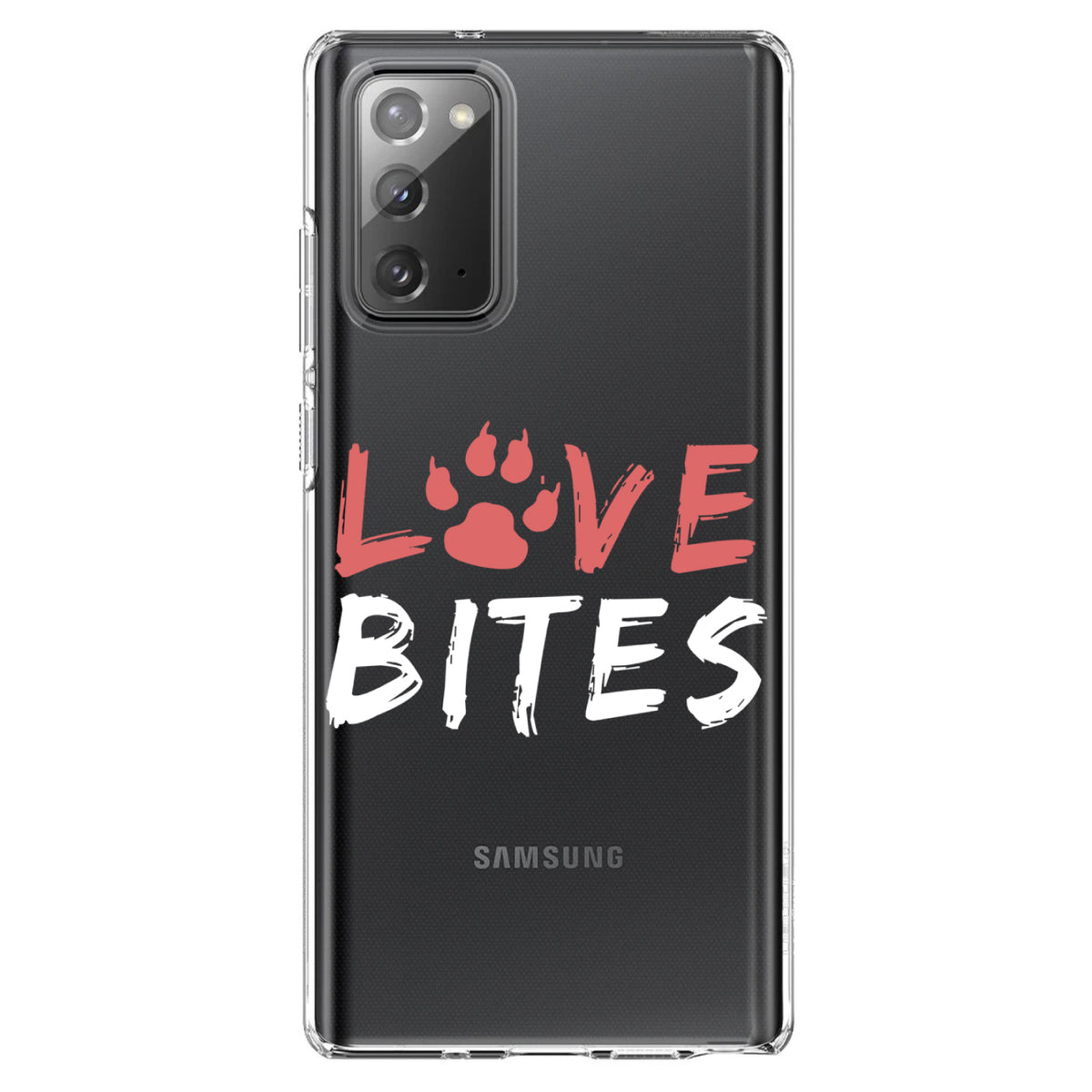 Love Bits, Dog Paw Clear Shockproof iPhone Case, view 8