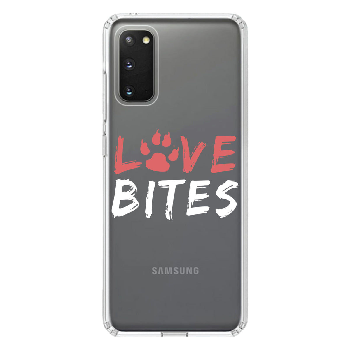 Love Bits, Dog Paw Clear Shockproof iPhone Case, view 13
