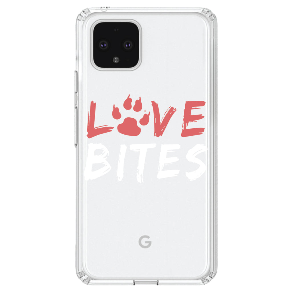 Love Bits, Dog Paw Clear Shockproof iPhone Case, view 24