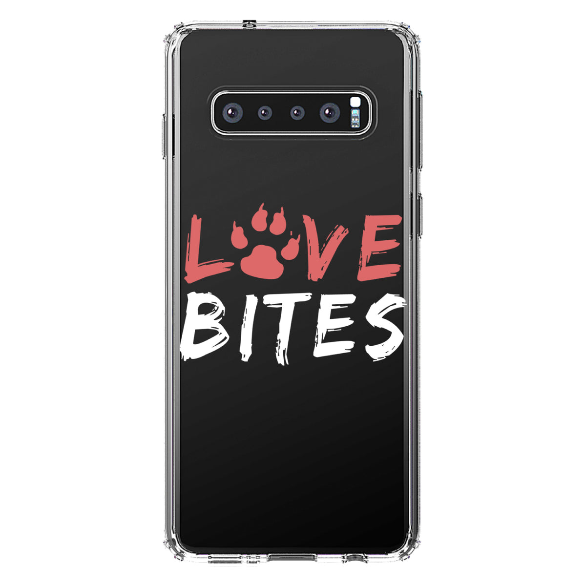 Love Bits, Dog Paw Clear Shockproof iPhone Case, view 17