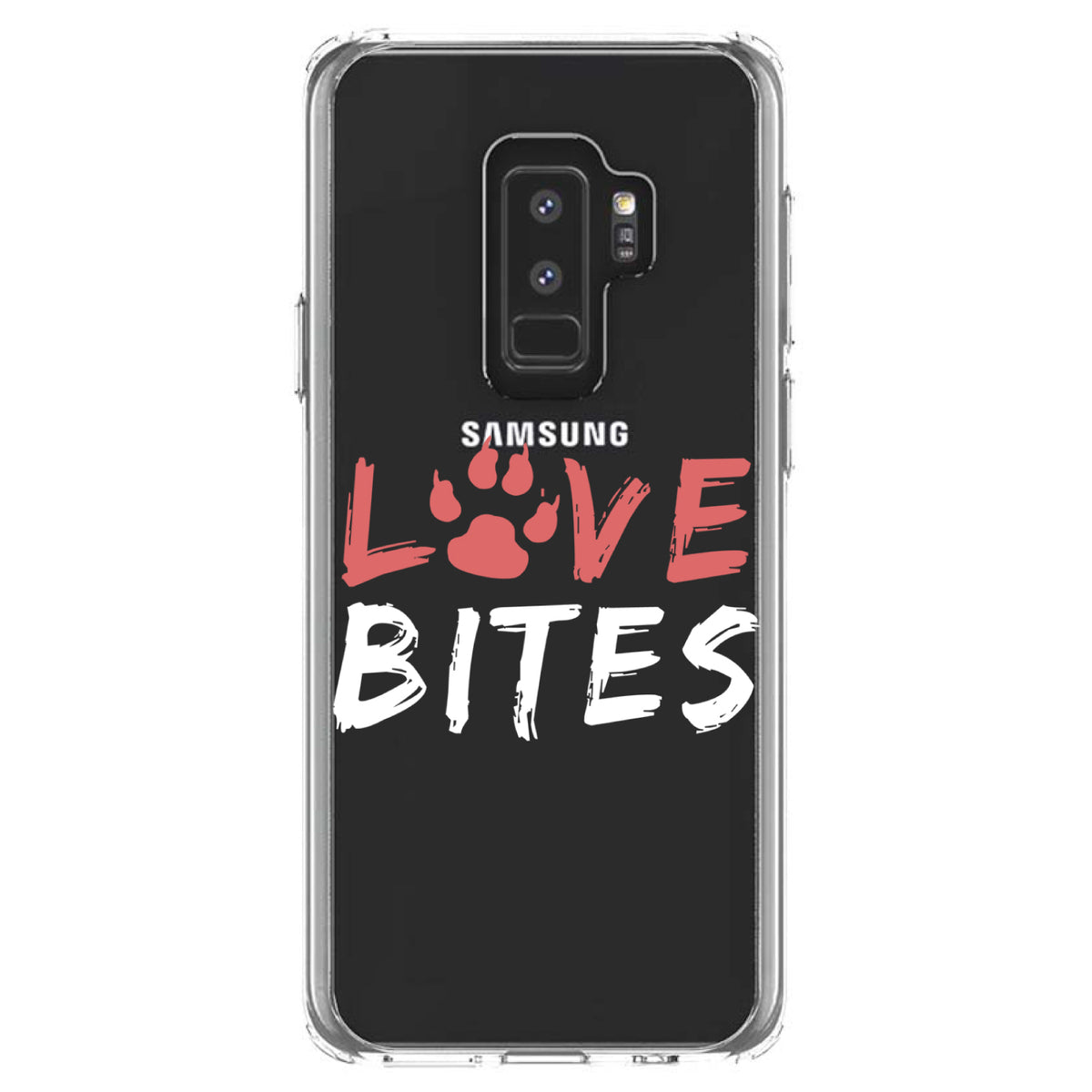 Love Bits, Dog Paw Clear Shockproof iPhone Case, view 20