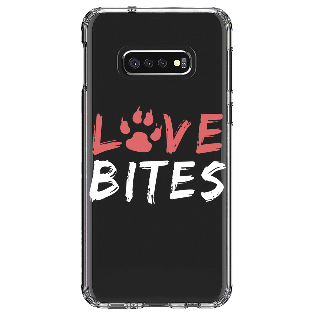 Love Bits, Dog Paw Clear Shockproof iPhone Case, view 18