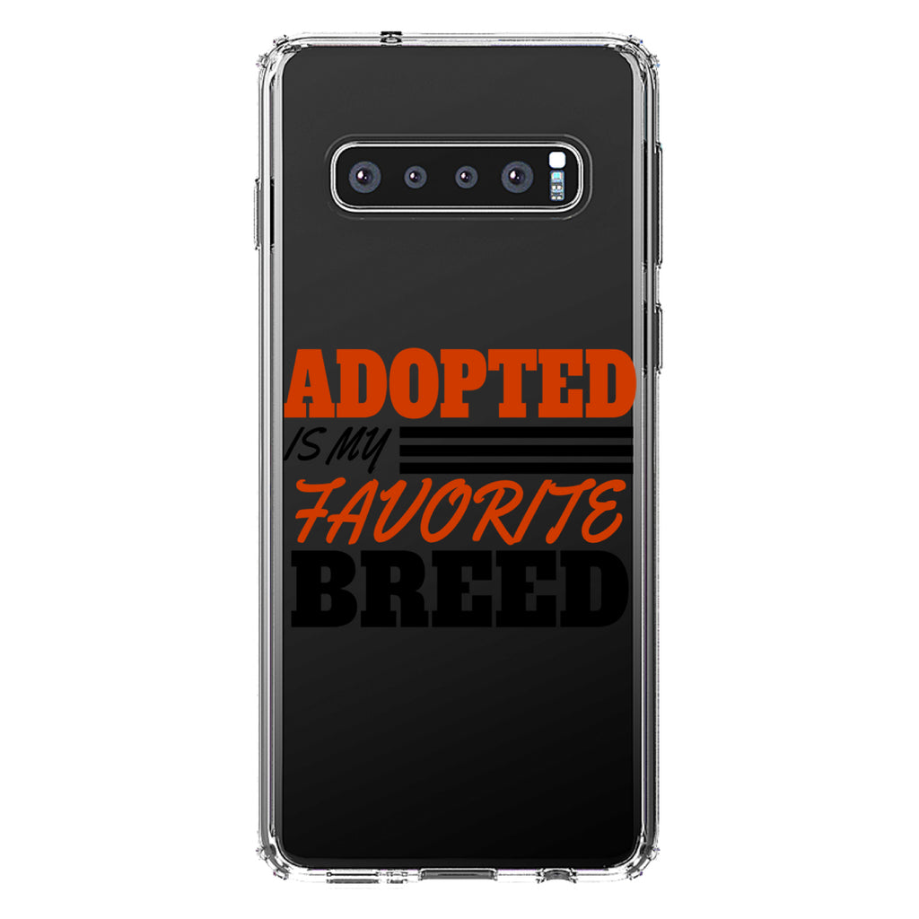 Adopted is My Favorite Breed Clear Shockproof iPhone Case, view 17