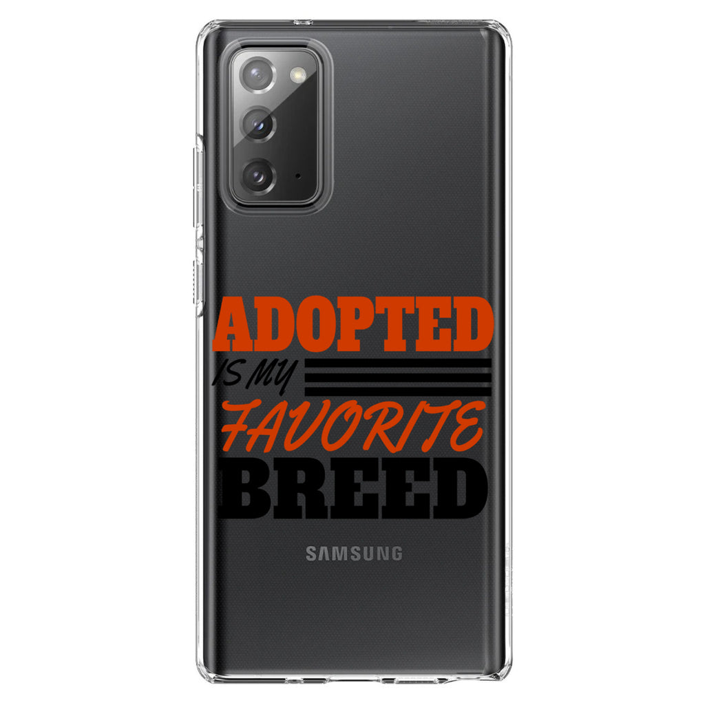Adopted is My Favorite Breed Clear Shockproof iPhone Case, view 8