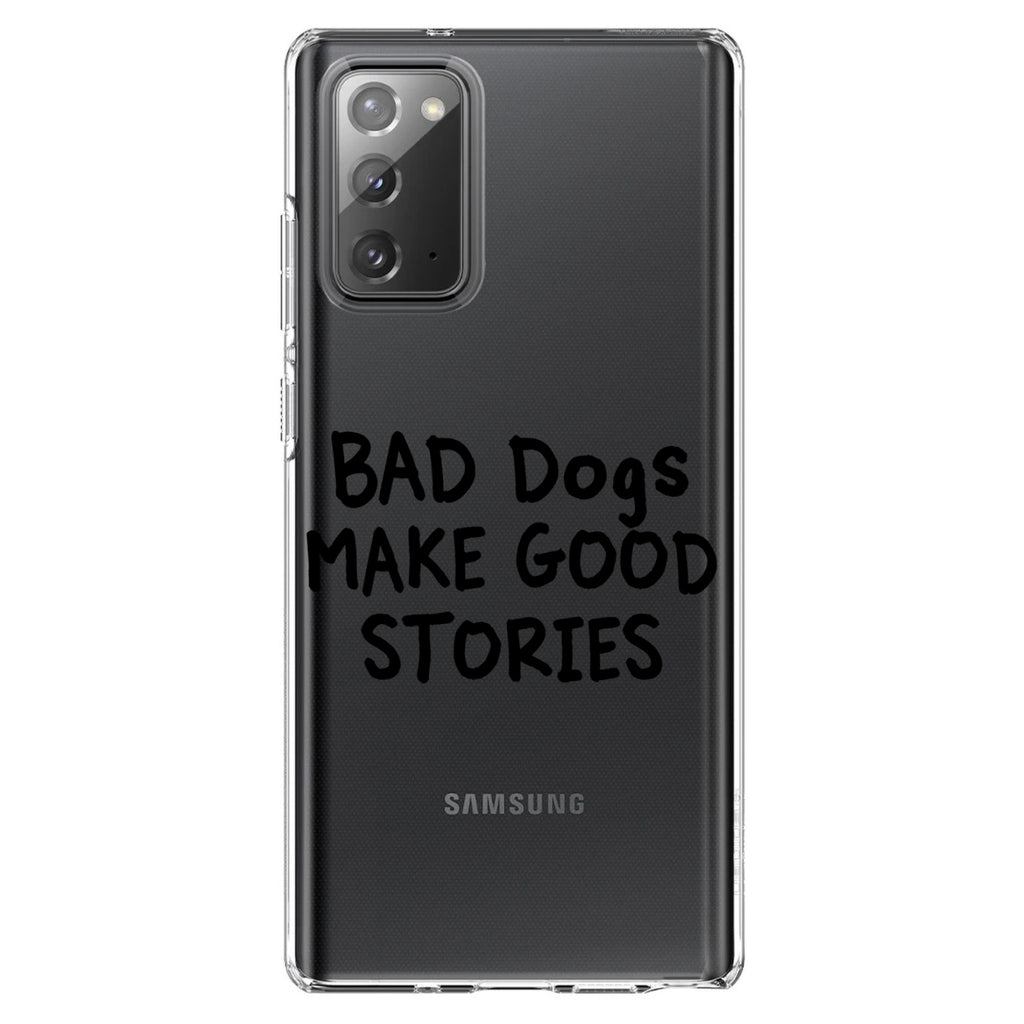 Bad Dogs Make Good Stories Clear Shockproof iPhone Case, view 8