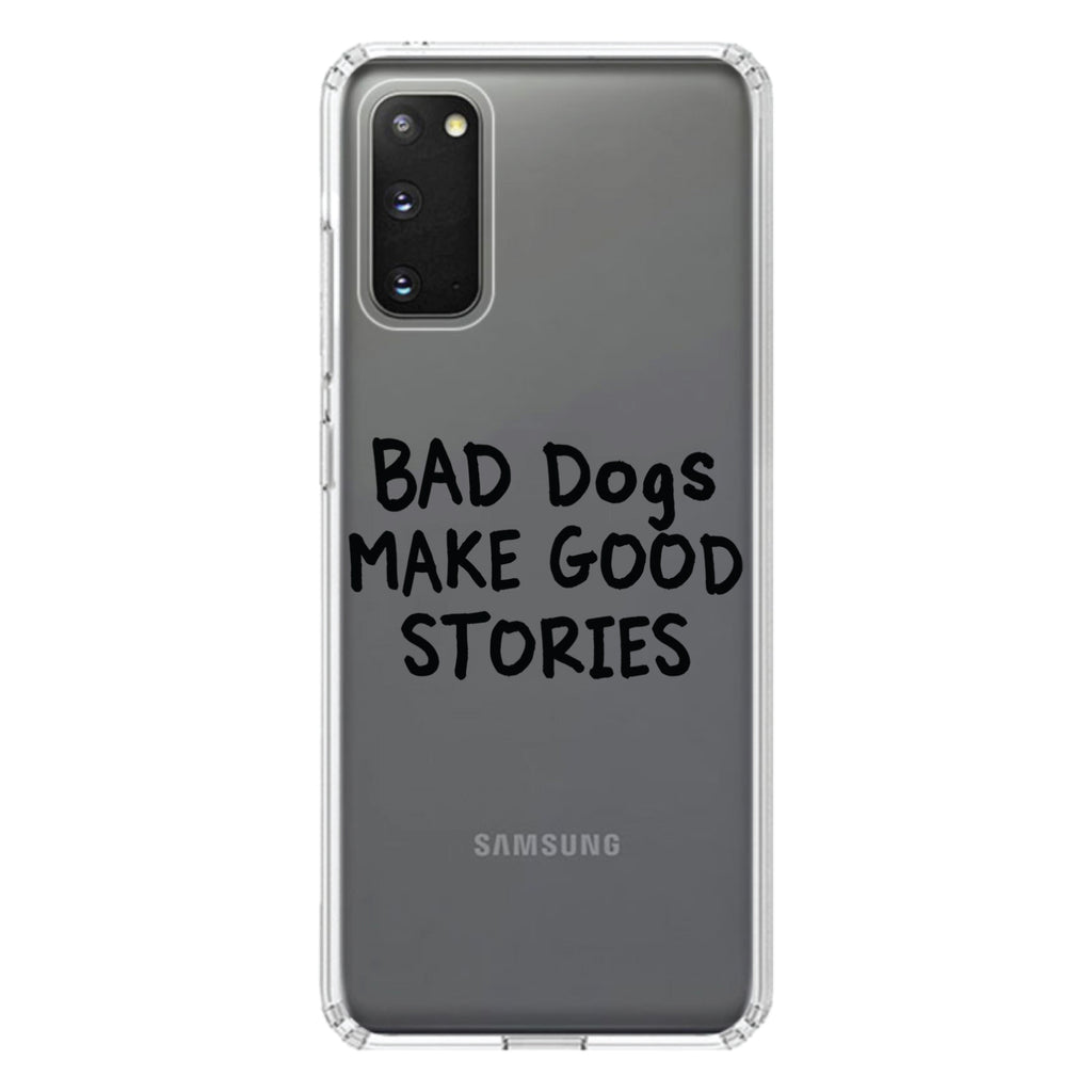 Bad Dogs Make Good Stories Clear Shockproof iPhone Case, view 15